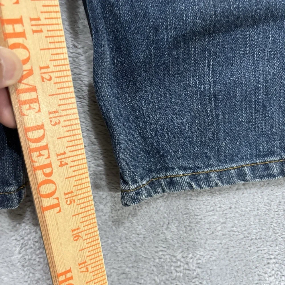 Carhartt Jeans Boys Youth 4 Dark Wash Blue Denim Relaxed Fit Straight Leg